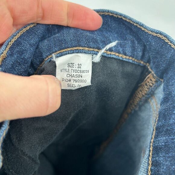 JOE'S JEANS Chasin Men's Straight Leg Denim Blue Jeans Size 32 - Picture 8 of 8